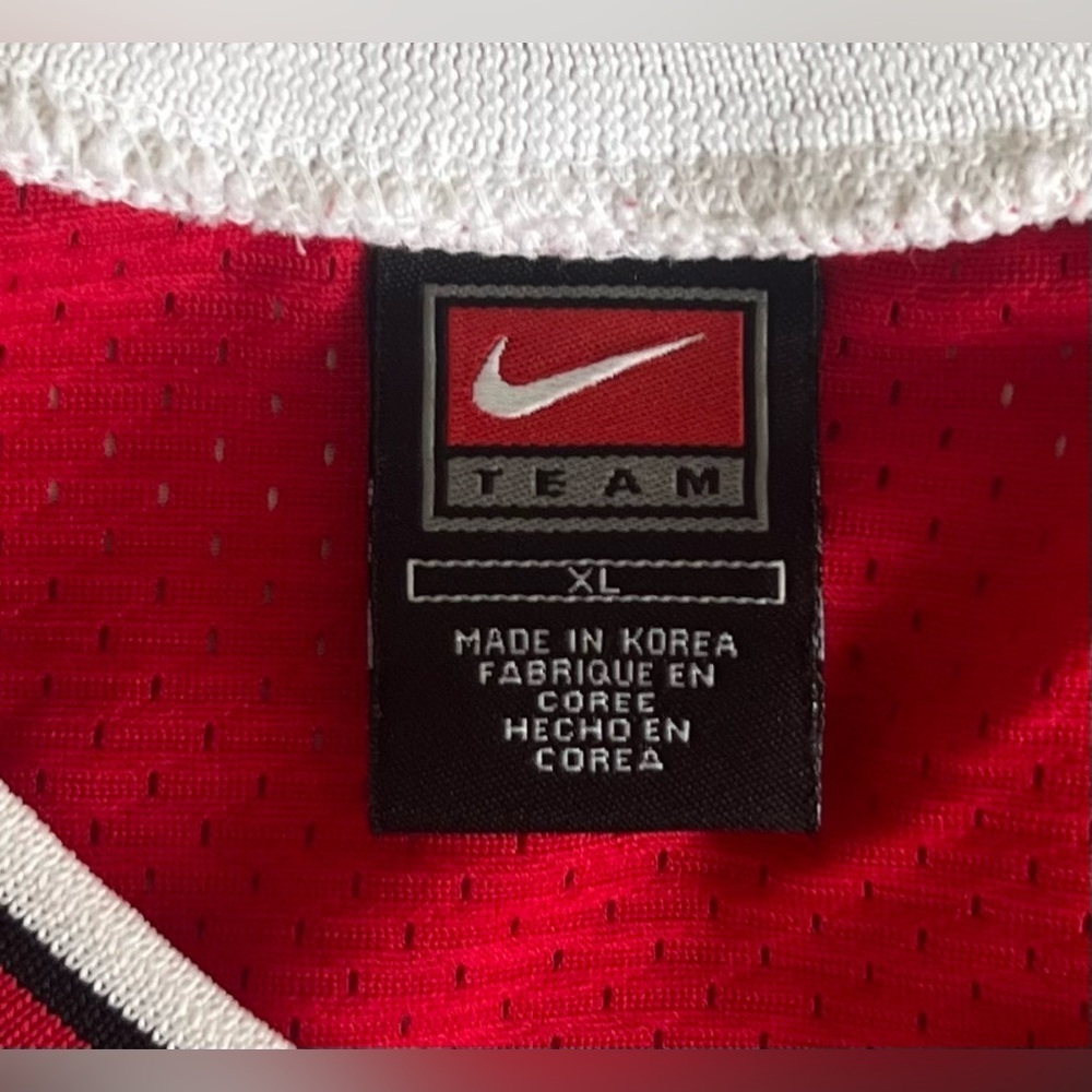 Michael Jordan Chicago Bulls Rookie Vintage Nike Team Jersey - Picture 9 of 11